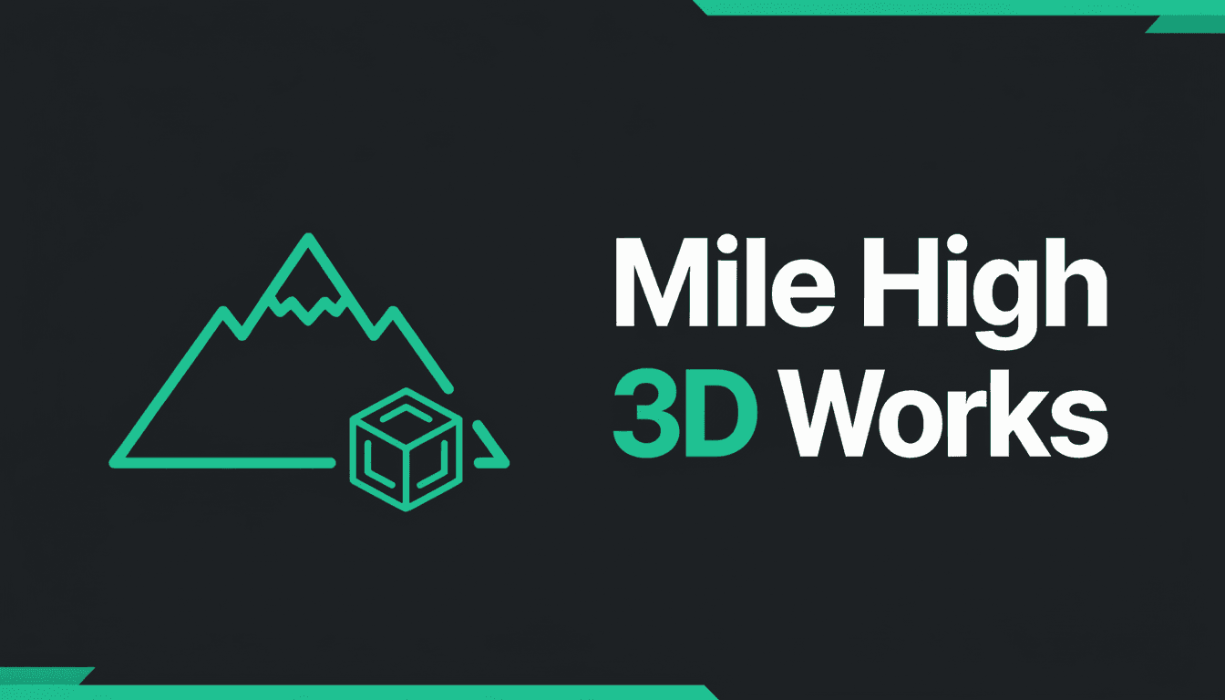 Mile High 3D Works 3D printing banner with Bambu H2C